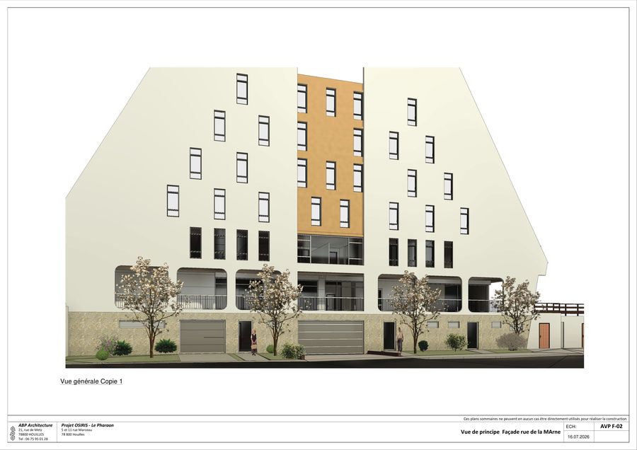 Aperçu des plans du projet